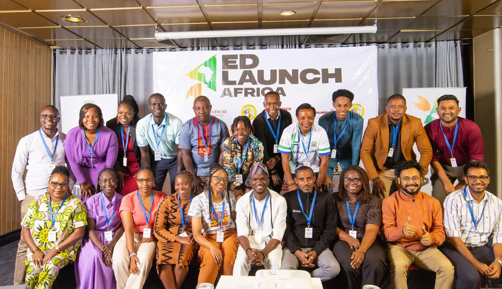 Confident young African women participating in empowerment training